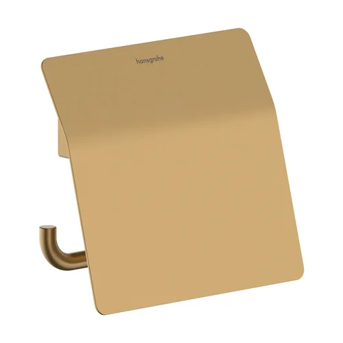 hansgrohe AddStoris S Papierrollenhalter mit Deckel Brushed Bronze