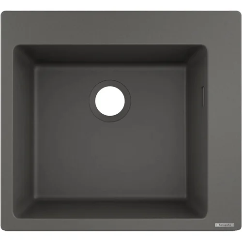hansgrohe S51 S510-F450 Einbauspüle 450 Steingrau