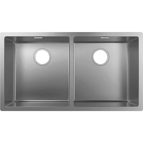 hansgrohe S71 S719-U765 Unterbauspüle 370/370 Edelstahl