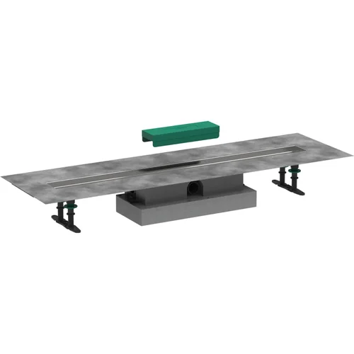 hansgrohe uBox universal Komplettset für flache Installation 900 für Duschrinnen Fertigsets