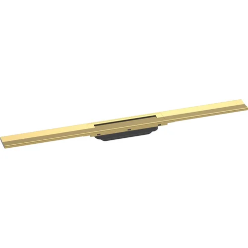 hansgrohe RainDrain Flex Fertigset Duschrinne 800 kürzbar Polished Gold Optic