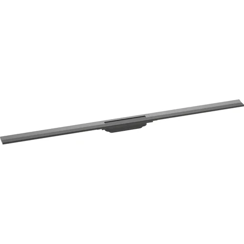 hansgrohe RainDrain Flex Fertigset Duschrinne 1200 kürzbar Brushed Black Chrome