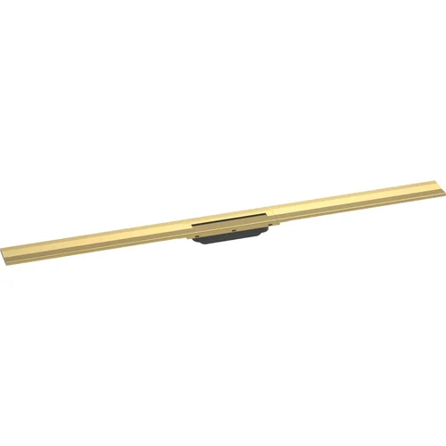 hansgrohe RainDrain Flex Fertigset Duschrinne 1200 kürzbar zur Wandmontage Polished Gold Optic