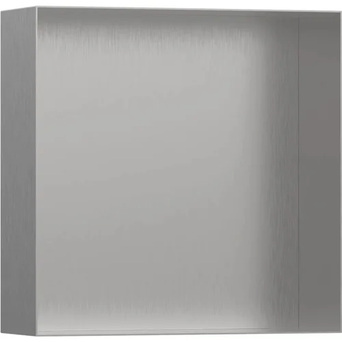 hansgrohe XtraStoris Minimalistic Wandnische rahmenlos 300/300/100 Edelstahl gebürstet