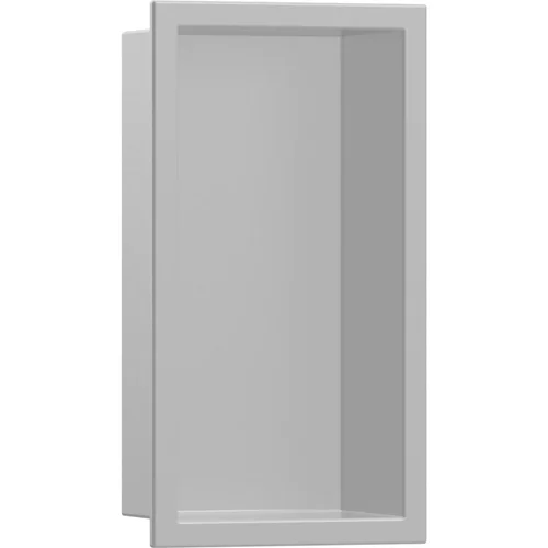 hansgrohe XtraStoris Wandnische mit Rahmen Betongrau 300/150/100
