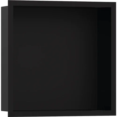 hansgrohe XtraStoris Individual Wandnische Mattschwarz mit Designrahmen 300/300/100 Mattschwarz