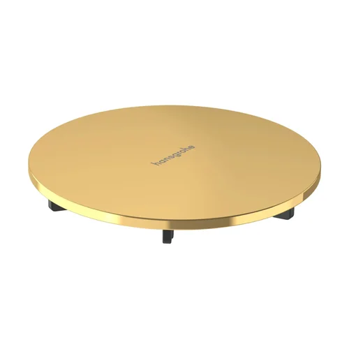 hansgrohe RainDrain Staro Fertigset Ablaufgarnitur für Duschwanne Polished Gold Optic