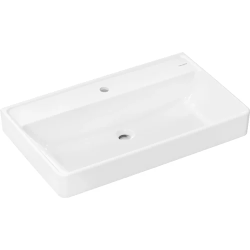 hansgrohe Xanuia Q Waschtisch 800/480 mit Hahnloch ohne Überlauf Weiß