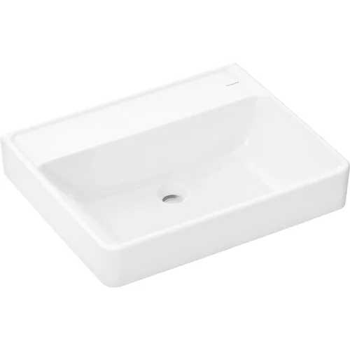 hansgrohe Xanuia Q Waschtisch 600/480 ohne Hahnloch und Überlauf Weiß