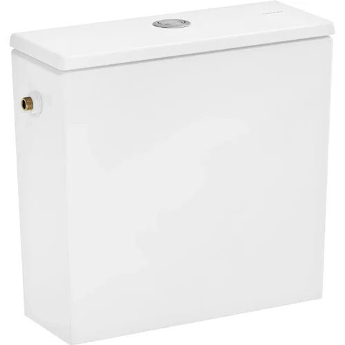 hansgrohe EluPura Original Q Aufsatzspülkasten mit seitlichem Wasseranschluss Weiß