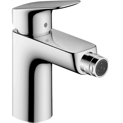 hansgrohe Logis Einhebel-Bidetmischer 100 mit Zugstangen-Ablaufgarnitur Chrom