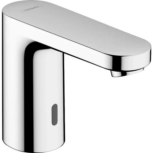 hansgrohe Vernis Blend Elektronik-Waschtischmischer für Kaltwasser oder vorgemischtes Wasser Batteriebetrieb Chrom