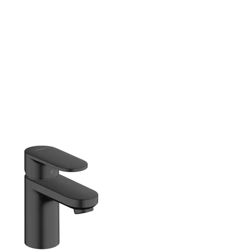 hansgrohe Vernis Blend Einhebel-Waschtischmischer 70 CoolStart mit Zugstangen-Ablaufgarnitur Mattschwarz