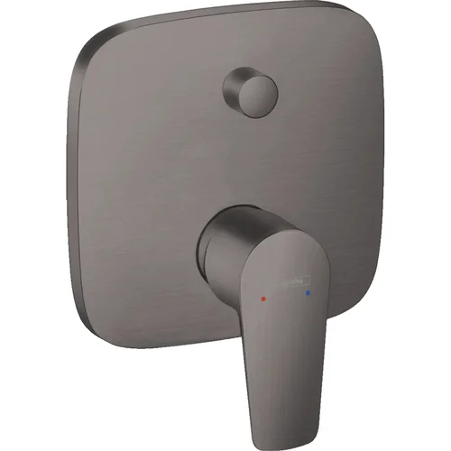 hansgrohe Talis E Einhebel-Wannenmischer Unterputz mit integrierter Sicherungskombination nach EN1717 für iBox universal Brushed Black Chrome