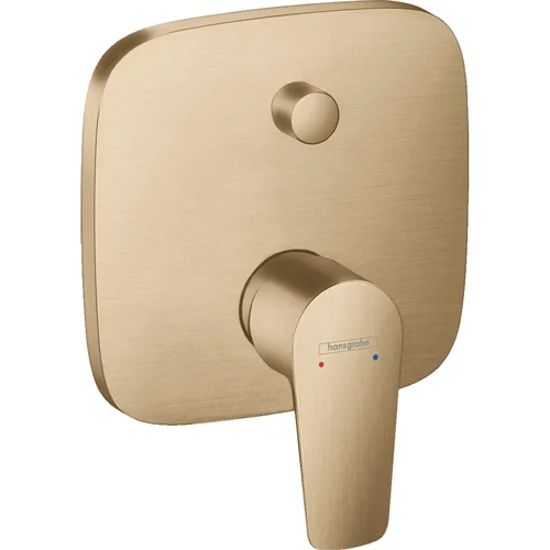 hansgrohe Talis E Einhebel-Wannenmischer Unterputz mit integrierter Sicherungskombination nach EN1717 für iBox universal Brushed Bronze