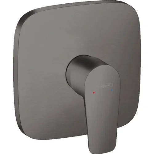 hansgrohe Talis E Einhebel-Brausemischer Unterputz für iBox universal Brushed Black Chrome