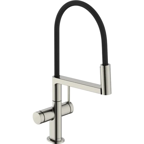 hansgrohe Talis Select M54 PowderSpray Einhebel-Küchenmischer Semi-Pro, 3jet Edelstahl Finish
