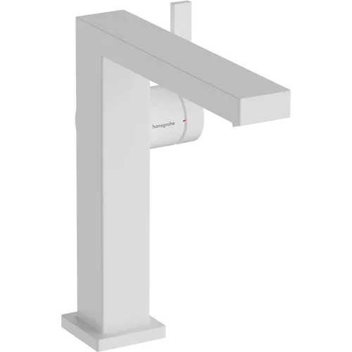 hansgrohe Tecturis E Einhebel-Waschtischmischer 150 Fine CoolStart EcoSmart+ mit Push-Open Ablaufgarnitur Mattweiß