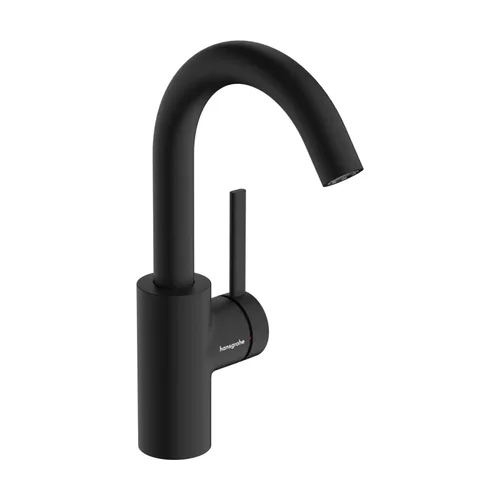 hansgrohe WTM 210 Zesis S Schwenkauslauf - Push-Open-Ablaufgarnitur mattschwarz Mattschwarz