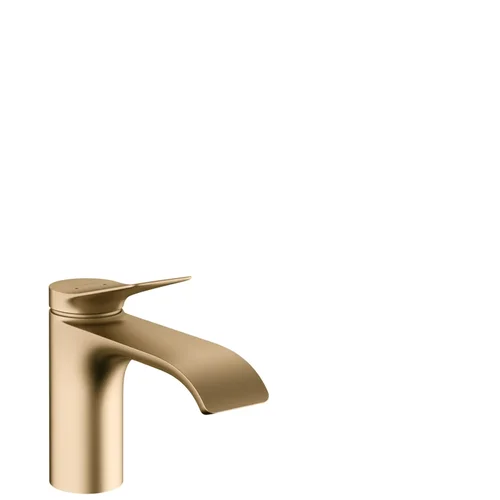hansgrohe Vivenis Einhebel-Waschtischmischer 80 mit Zugstangen-Ablaufgarnitur Brushed Bronze