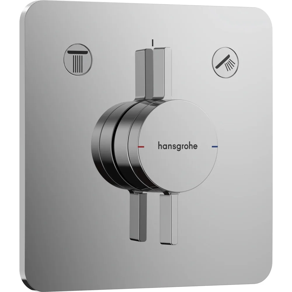 hansgrohe DuoTurn Q Mischer Unterputz für 2 Verbraucher Chrom