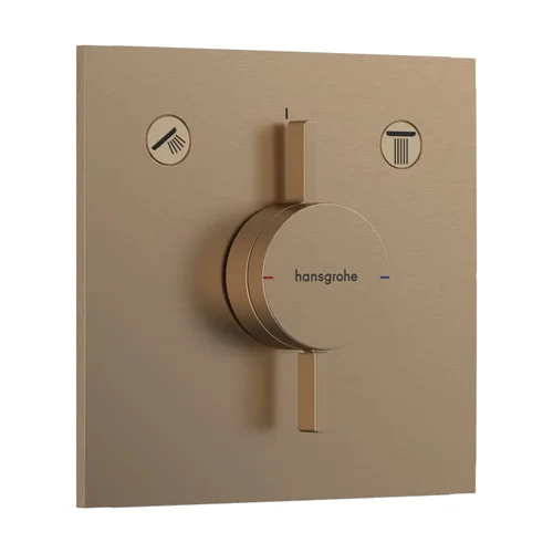 hansgrohe DuoTurn E Mischer Unterputz für 2 Verbraucher Brushed Bronze