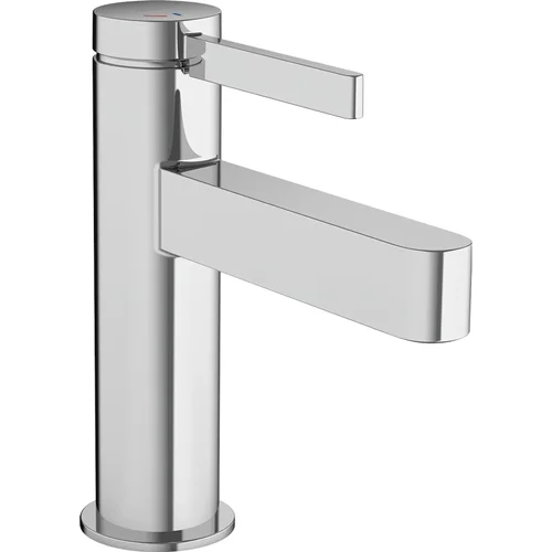 hansgrohe Finoris Einhebel-Waschtischmischer 100 CoolStart mit Push-Open Ablaufgarnitur Chrom