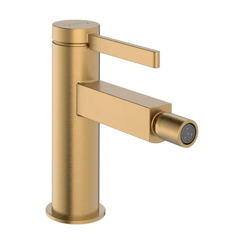 hansgrohe Finoris Einhebel-Bidetmischer mit Push-Open Ablaufgarnitur Brushed Bronze