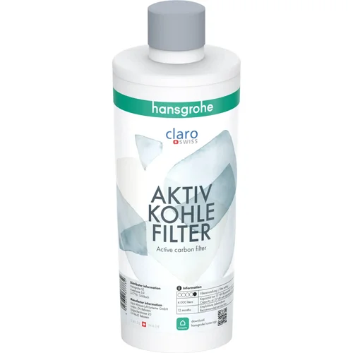 Aktivkohlefilter von Hansgrohe für reines Trinkwasser