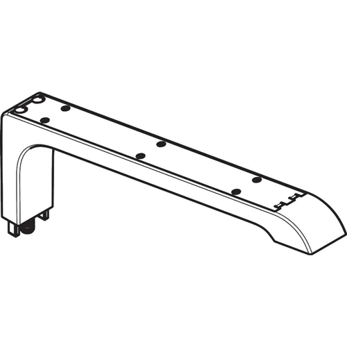 hansgrohe Raindance Select E Brausearm 300 2jet Showerpipe Chrom