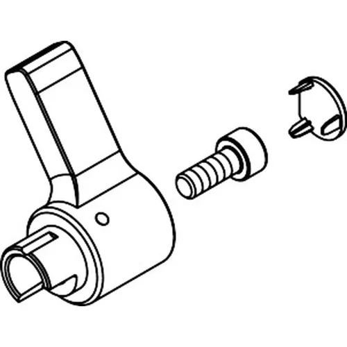 hansgrohe Steuerhebel für Elektronikarmaturen (G4) Chrom