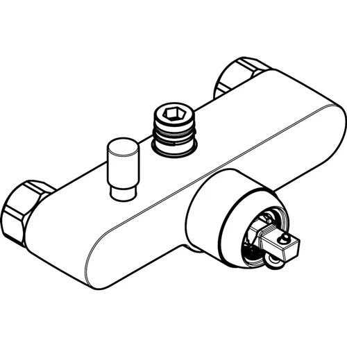 hansgrohe Funktionsblock Einhebel ohne Griff Chrom