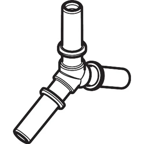 hansgrohe Y-Schlauchanschlusswinkel für Waschtischarmaturen