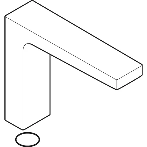 hansgrohe Metropol Auslauf 160 mm Metropol 3-Loch-Waschtischarmatur Mattschwarz