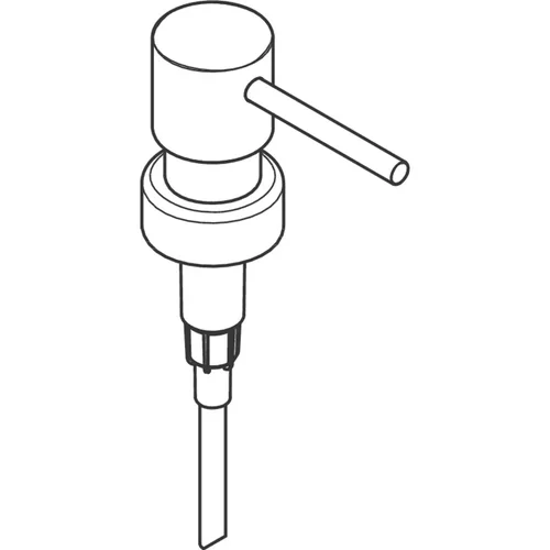 hansgrohe Lotionsspender Pumpe AddStoris Q Mattschwarz