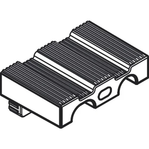 hansgrohe Halteelement für 2-Arm Handtuchhalter AddStoris Q Chrom