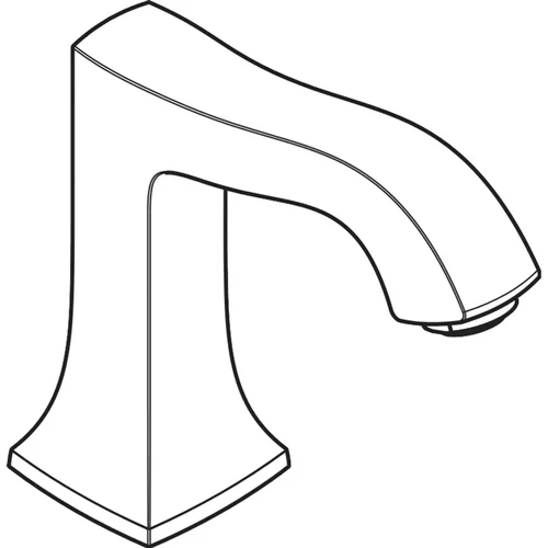 hansgrohe Auslauf kpl. 3-Loch Waschtischarmatur Chrom