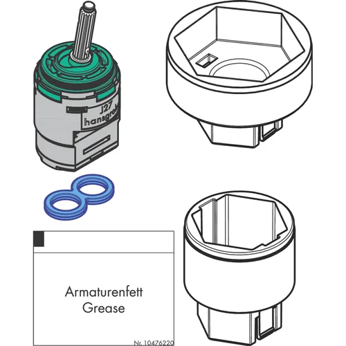 hansgrohe Joystick Kartusche J27