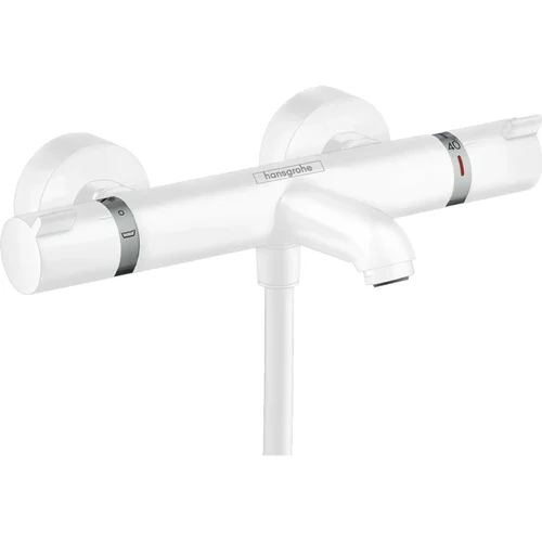 hansgrohe Ecostat Comfort Wannenthermostat Aufputz Mattweiß