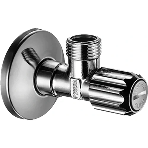 hansgrohe Eckventil mit Feinfilter Abgang G 3/8 Chrom