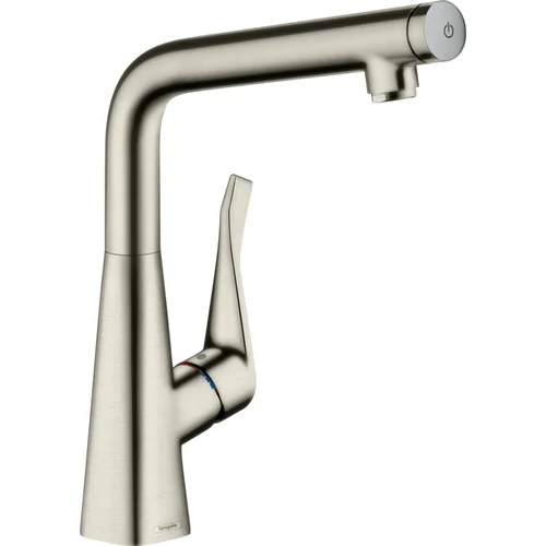 hansgrohe Metris Select M71 Einhebel-Küchenmischer 320, 1jet Edelstahl Finish