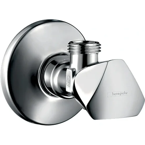 hansgrohe Eckventil E Abgang G 3/8, Sterngriff Chrom
