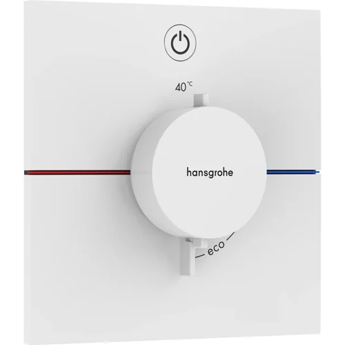 hansgrohe ShowerSelect Comfort E Thermostat Unterputz für 1 Verbraucher Mattweiß