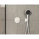 hansgrohe ShowerSelect Comfort S Thermostat Unterputz für 2 Verbraucher Mattweiß, Detailansicht