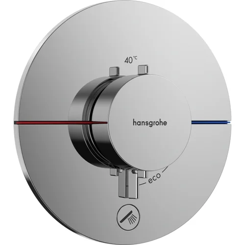 hansgrohe ShowerSelect Comfort S Thermostat Unterputz für 1 Verbraucher und einen zusätzlichen Abgang Chrom