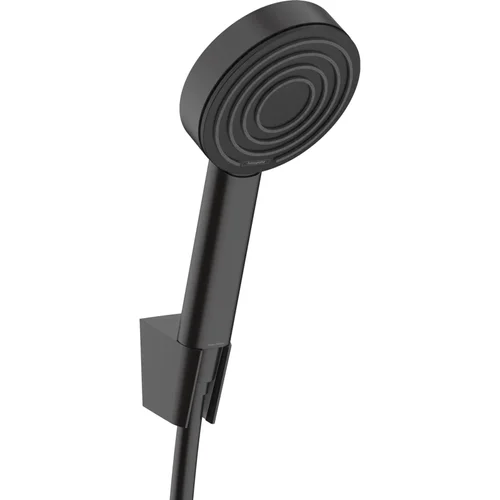 hansgrohe Pulsify S Brausehalterset 105 1jet mit Brauseschlauch 125 cm Mattschwarz
