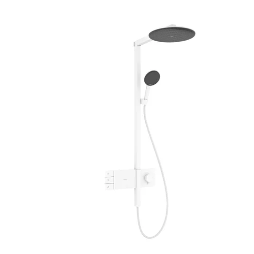 hansgrohe Raindance Alive S Showerpipe 300 2jet mit ShowerSelect Comfort Mattweiß