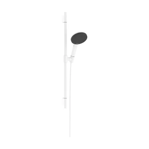 hansgrohe Raindance Alive Select S Brauseset 125 3jet EcoSmart mit Brausestange Unica S Puro 65 cm Mattweiß