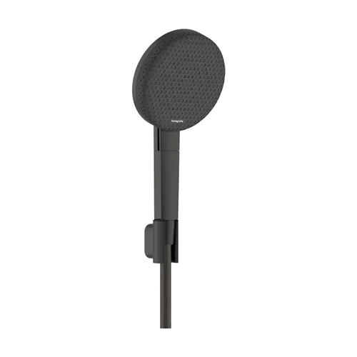hansgrohe Raindance Alive Select S Brausehalterset 125 3jet EcoSmart mit Isiflex Brauseschlauch 160 cm Brushed Black Chrome