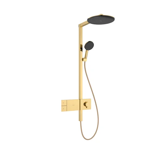 hansgrohe Raindance Alive S Showerpipe 300 1jet mit ShowerSelect Comfort Polished Gold Optic